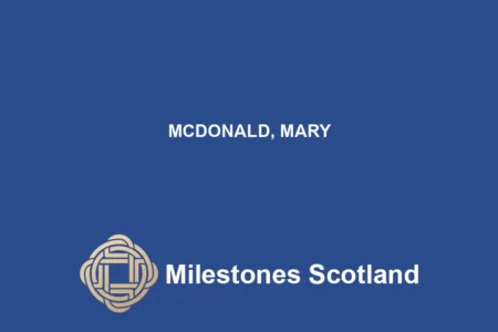 MCDONALD, MARY