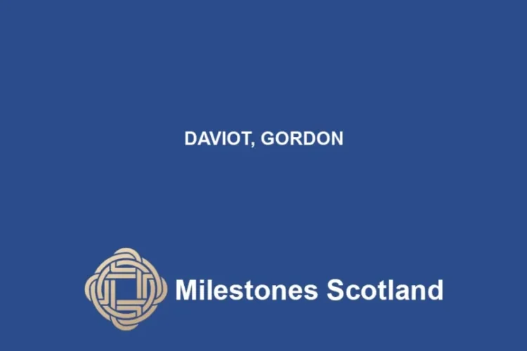 DAVIOT, GORDON