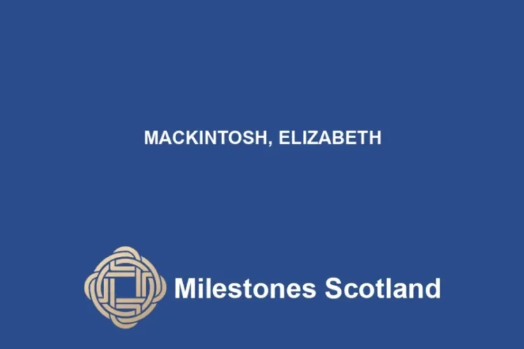 MACKINTOSH, ELIZABETH