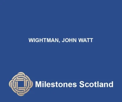 WIGHTMAN, JOHN WATT
